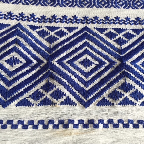 Sam Edelman Embroidered Razorback Tank Top - Picture 3 of 7